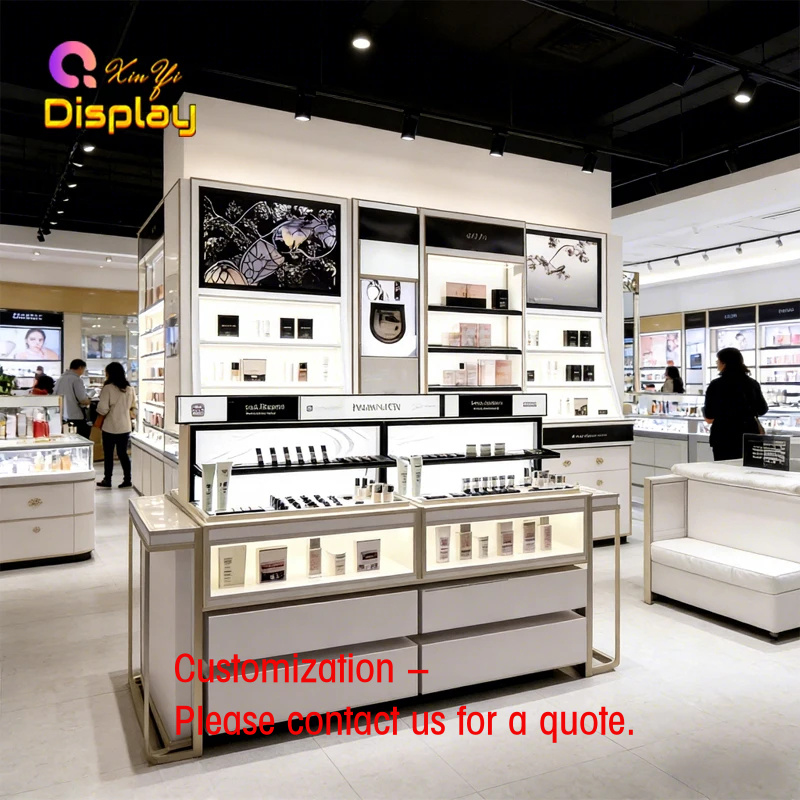 Luxury Skincare Shop - تجهيزات متاجر العناية بالبشرة الفاخرة المخصصة،