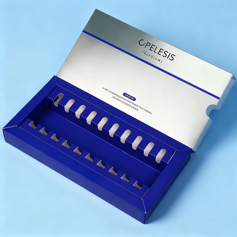 Luxury Skincare Packaging - شعار منقوش مخصص فاخر للعناية بالبشرة