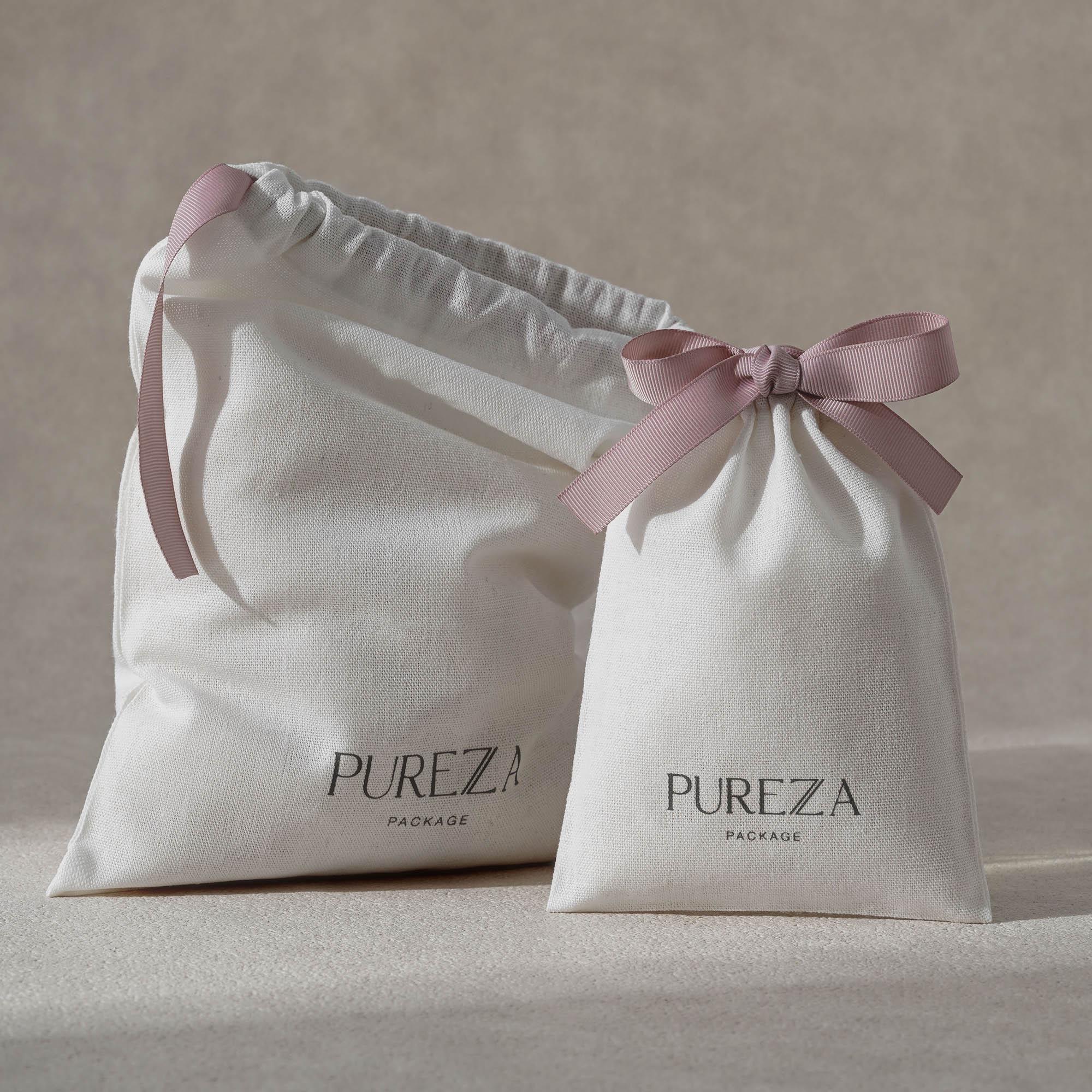 حقيبة قطنية برباط سحب صديقة لل - مراجعة Luxury Skincare Packaging وسعره