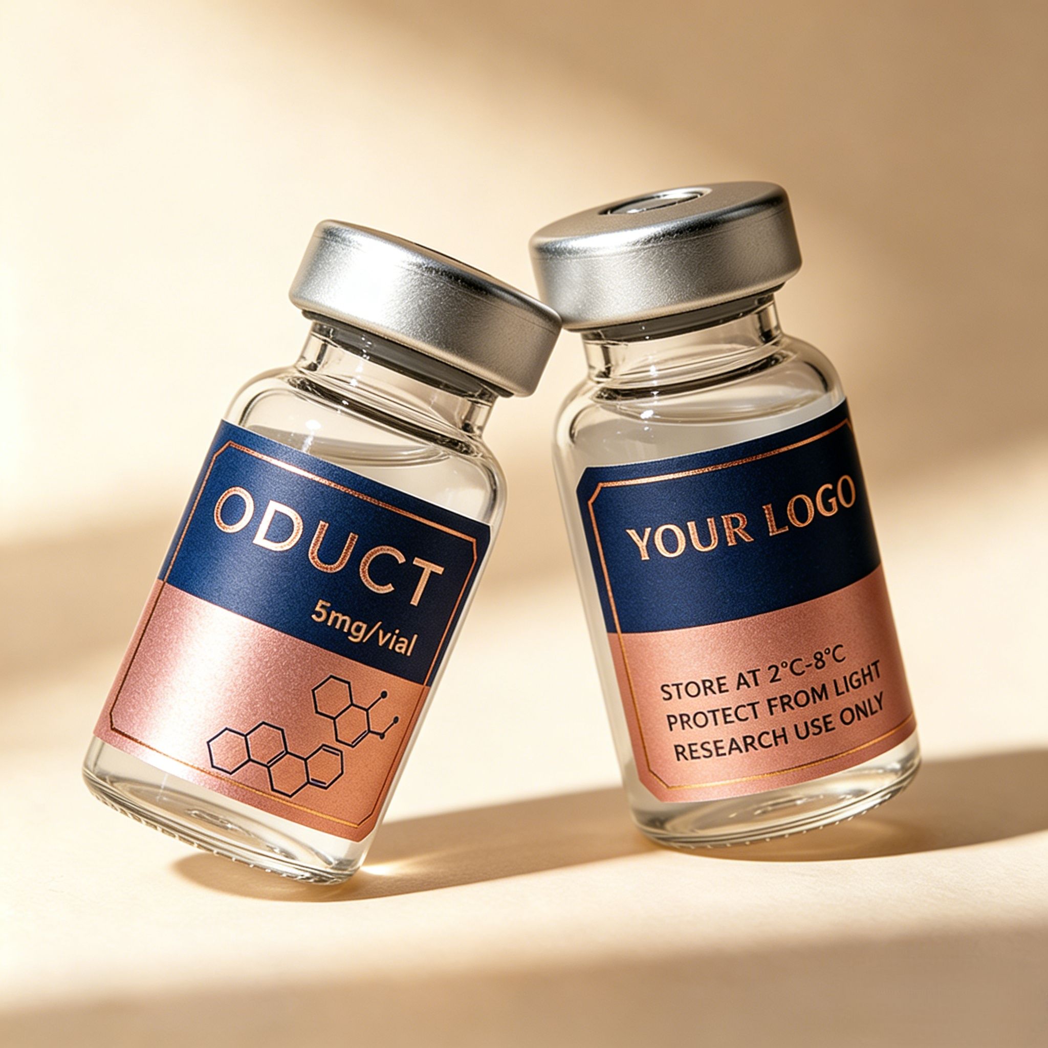 ملصقات وعلب تغليف الببتيدات ال - مراجعة Luxury Skincare Packaging وسعره