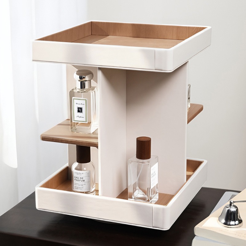 360 °   منظم مكياج دوار متعدد  - مراجعة Luxury Skincare Tools وسعره
