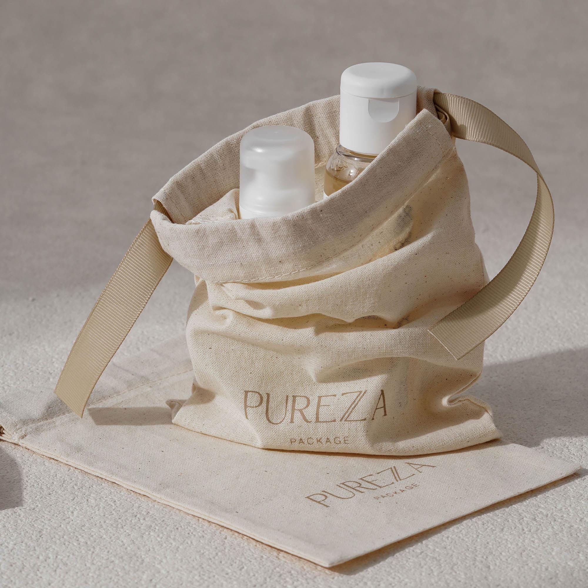 حقيبة قطنية طبيعية قابلة للتخص - مراجعة Luxury Skincare Packaging وسعره