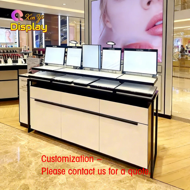 أثاث عرض مستحضرات العناية بالب - مراجعة Luxury Skincare Shop وسعره